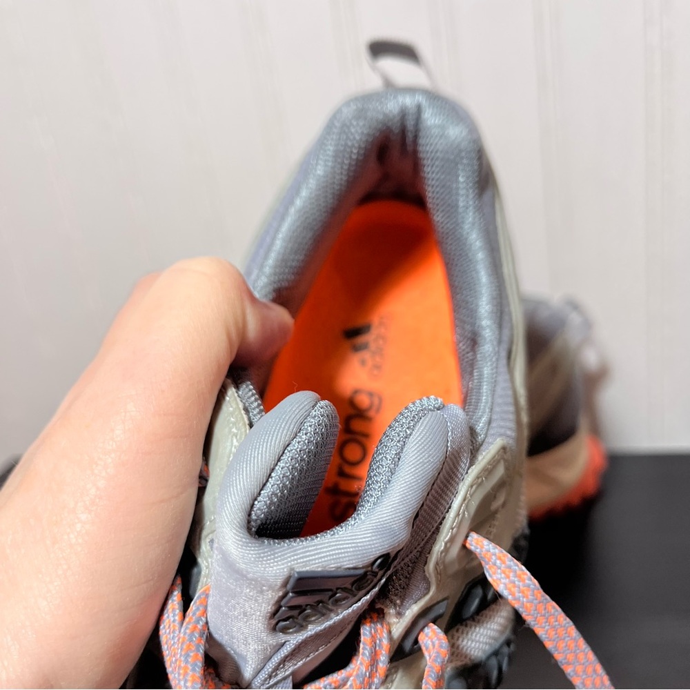 Adidas Kanadia TR 6 Trail Running Shoes Women’s 9.5 Gray Orange Gorpcore D66511 - Picture 2 of 14